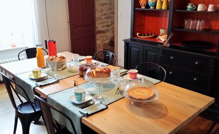 Le 29 d'à coté salle à manger, petit-déjeuner